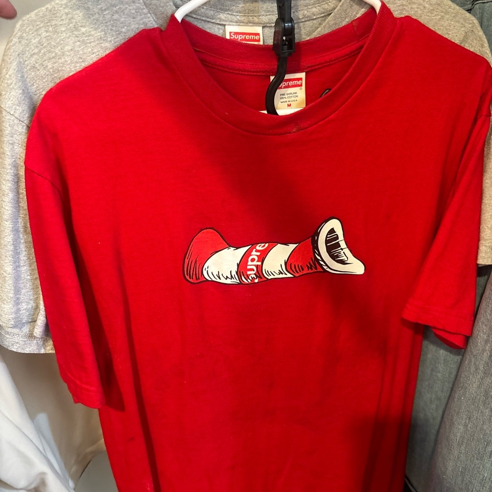 Supreme Cat in the Hat Tee Authentic